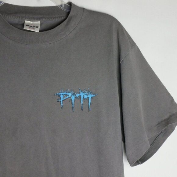 Pitt Adult Size L Printed T-Shirt "Leave Me Alone" Comics Vintage 90s - Picture 3 of 11